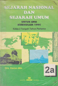 Image of Sejarah Nasional dan Sejarah Umum Jilid 2a